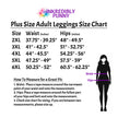 plus size leggings size chart