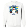 White Buffalo New York sweatshirt flat lay displaying snowy night scene and city pride design with wording 