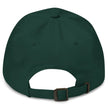 Back view of green Buffalo Irish St. Patrick’s Day hat showing adjustable closure and structured cap design with festive Buffalo branding.