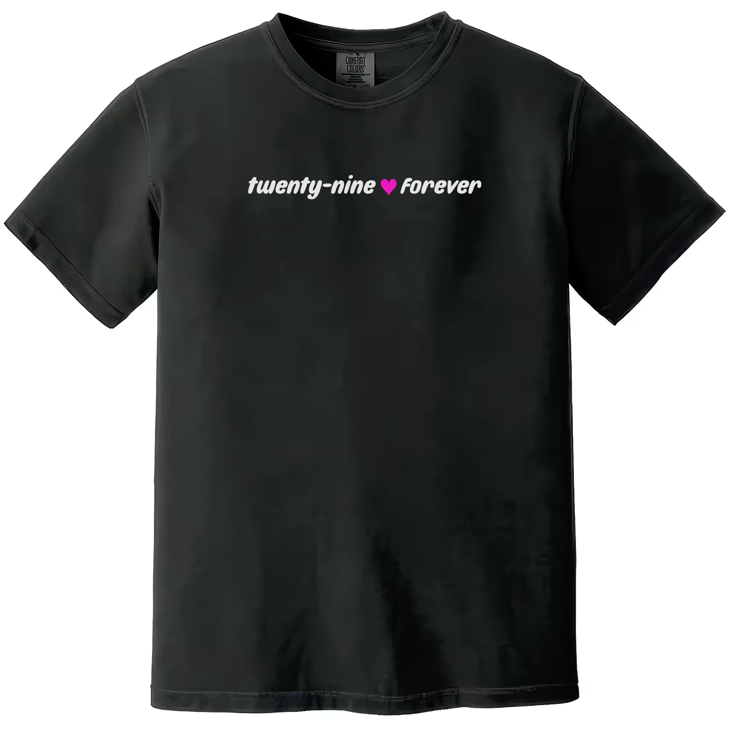 Twenty Nine Forever Minimalist Birthday Tee